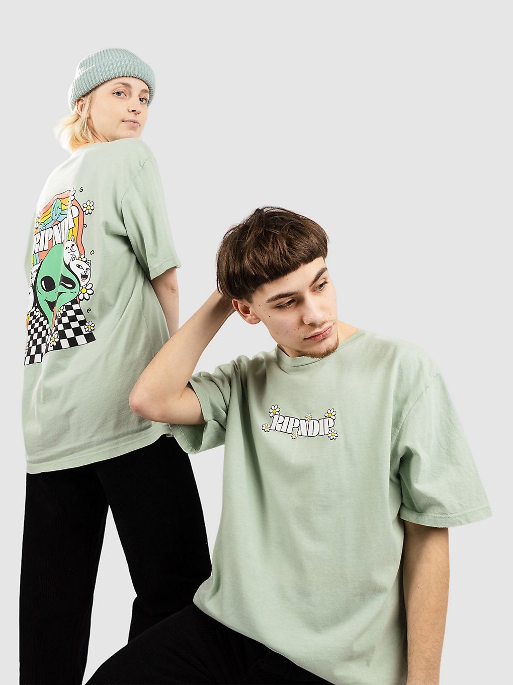 RIPNDIP Looking Glass T-Shirt groen