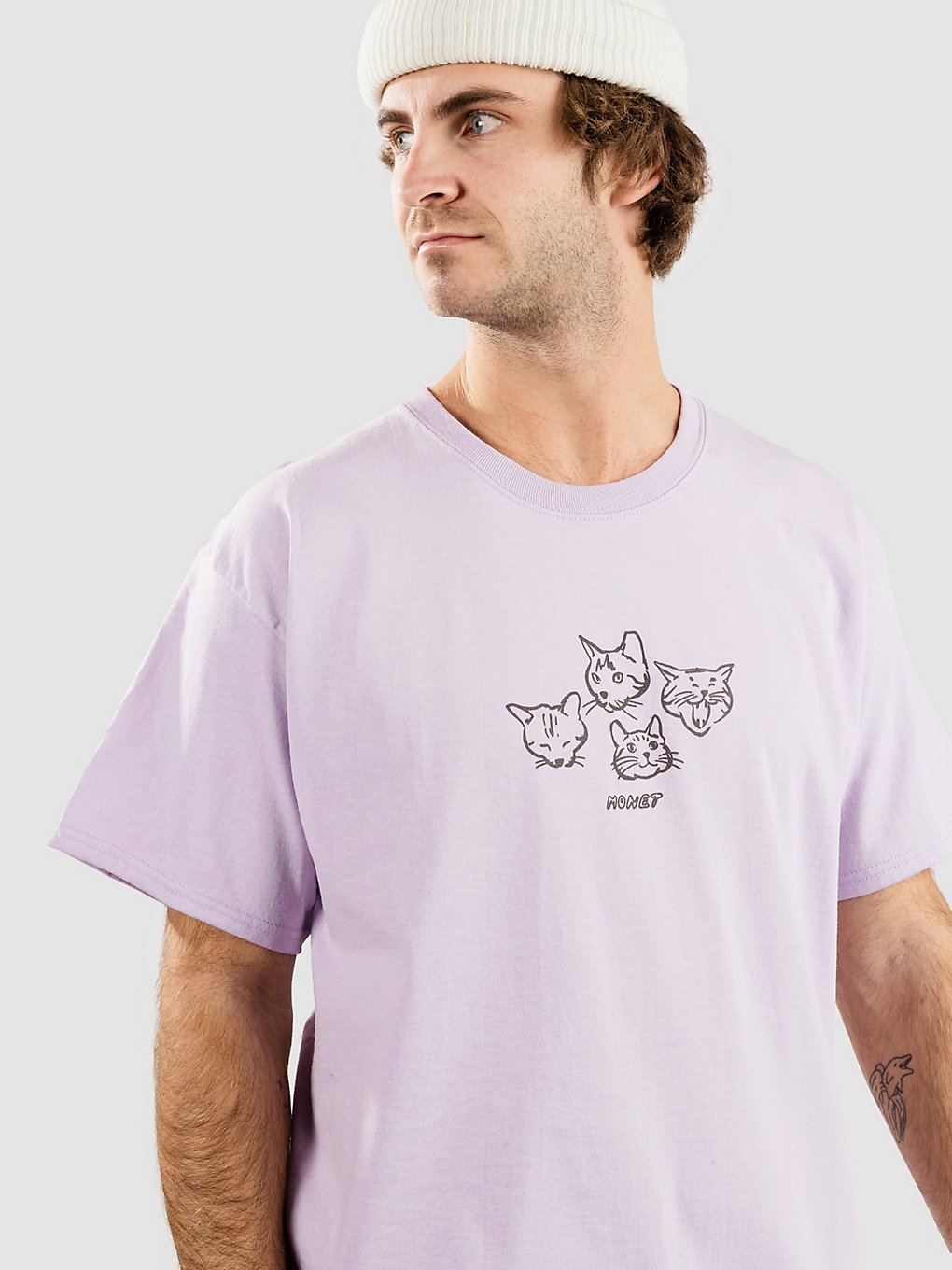 Monet Skateboards Meownet T-Shirt