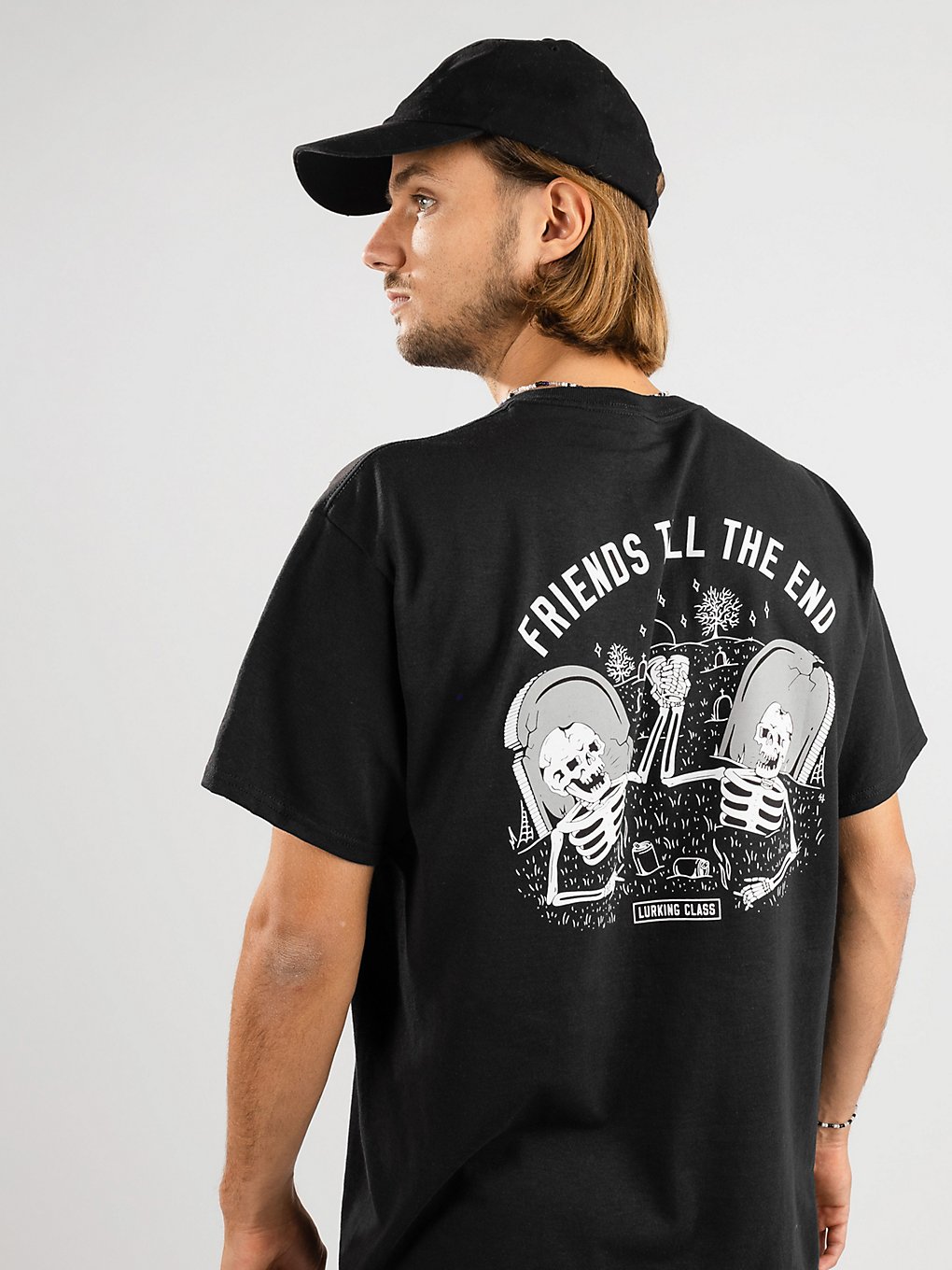 Lurking Class The End T-Shirt zwart