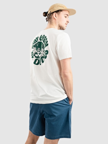 The Dudes Stay Green T-Shirt wit