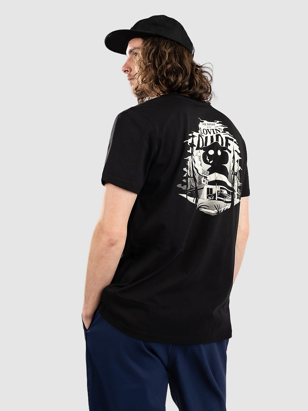 The Dudes The Horror T-Shirt zwart