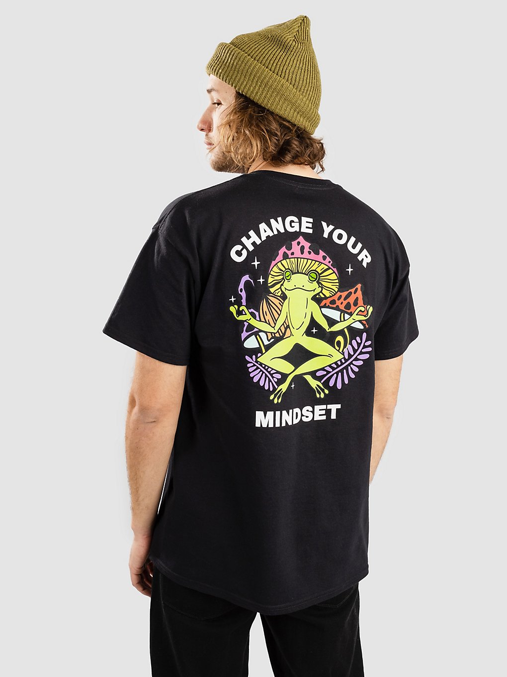 A.Lab Changed Mind T-Shirt zwart