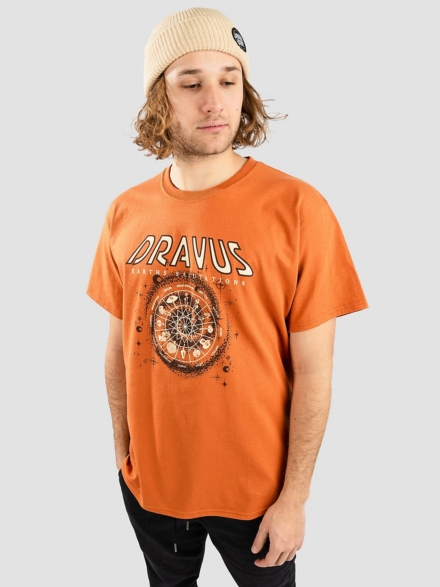 Dravus Earth Salutations T-Shirt oranje