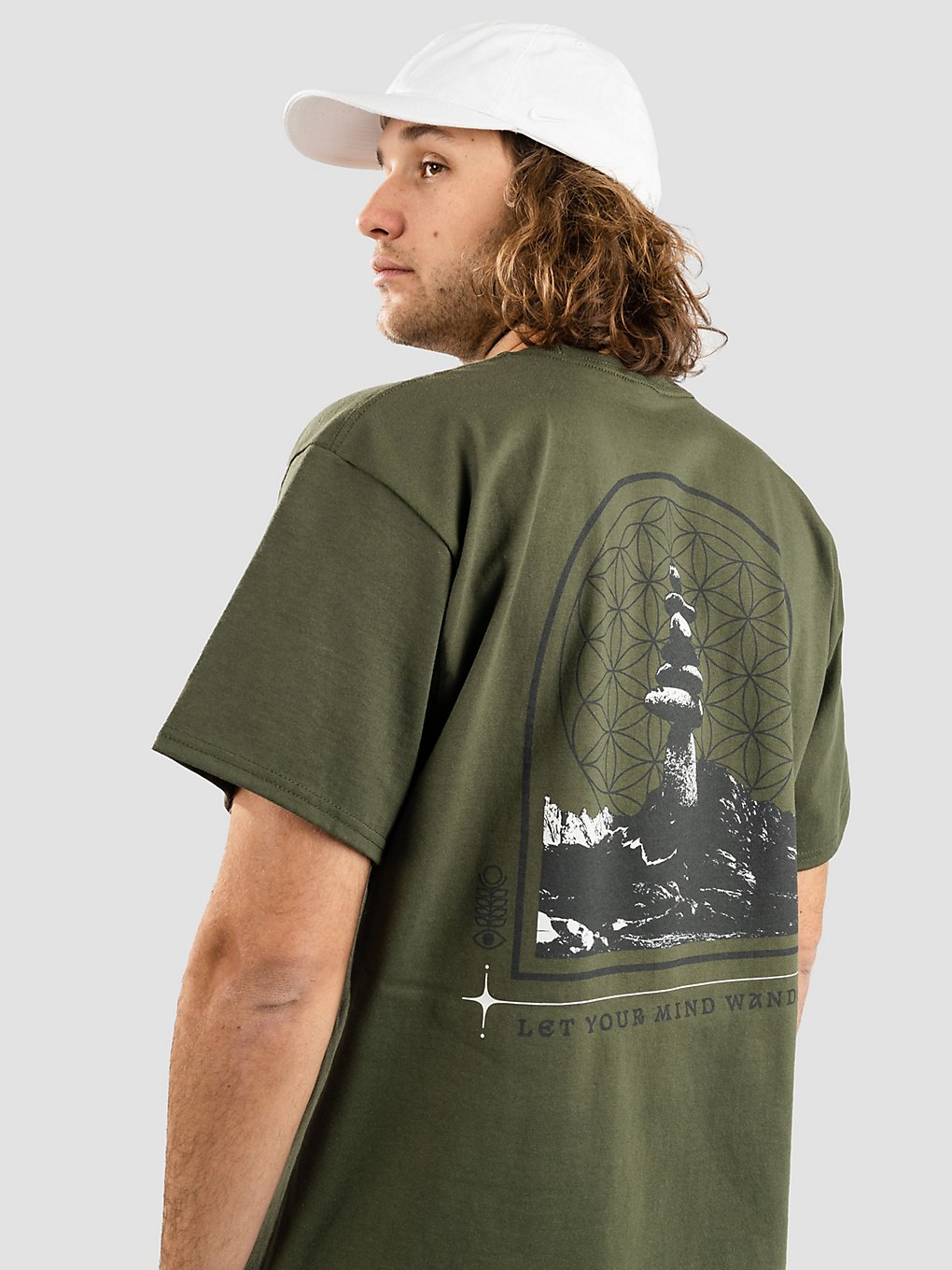 Dravus Mind Wander T-Shirt groen