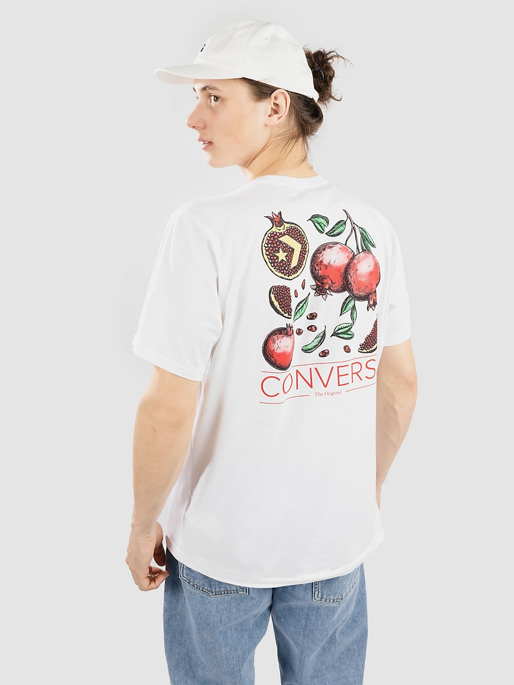 Converse Pomegranate T-Shirt wit