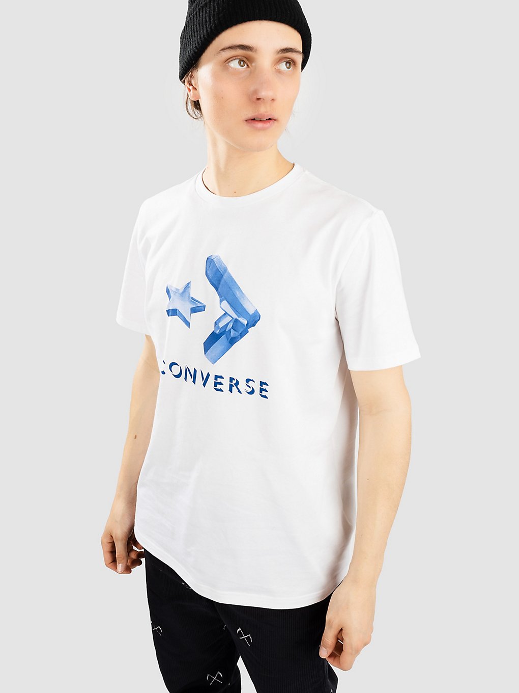 Converse Crystals T-Shirt wit