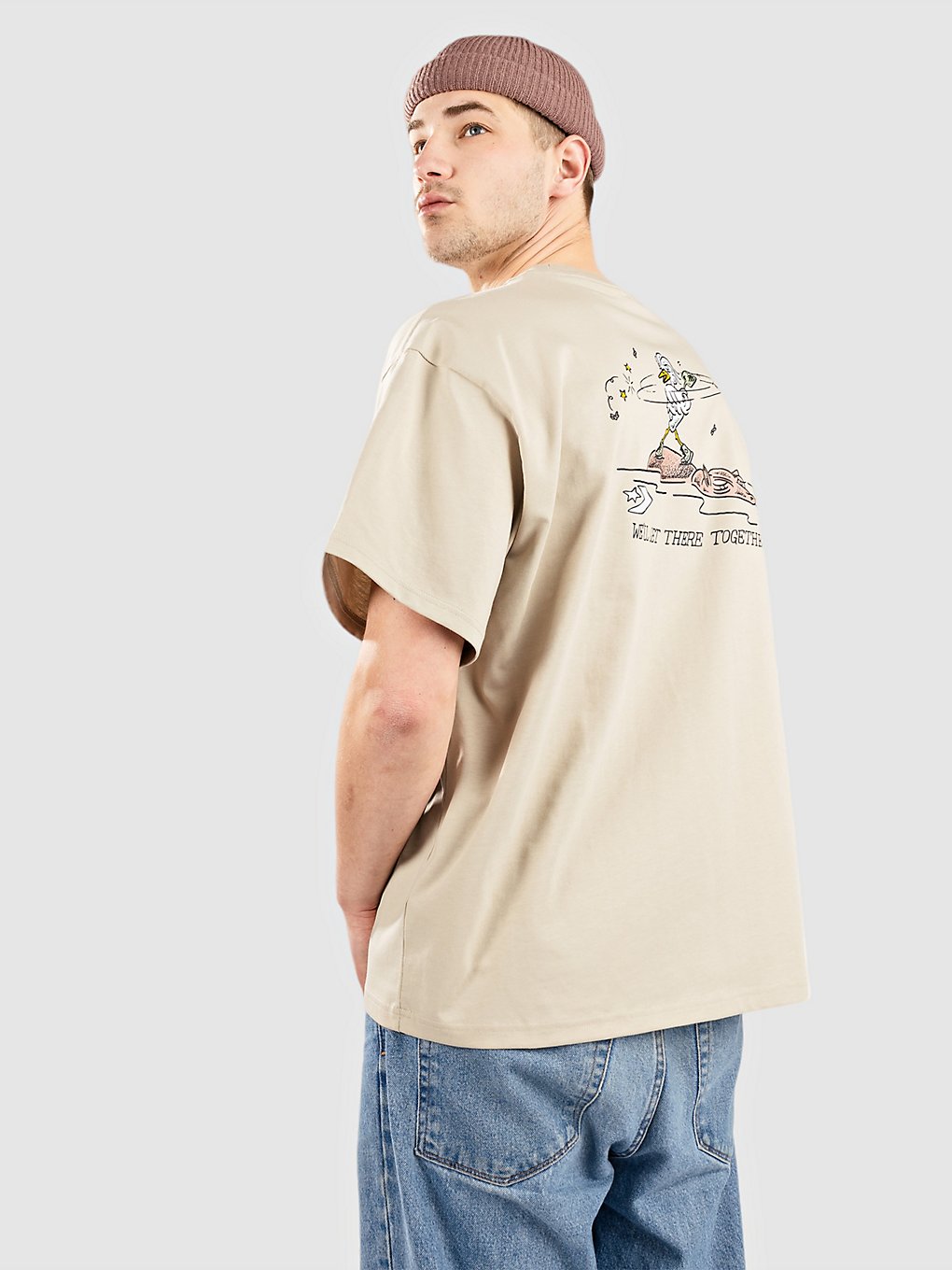 Converse Swamp Pals T-Shirt bruin