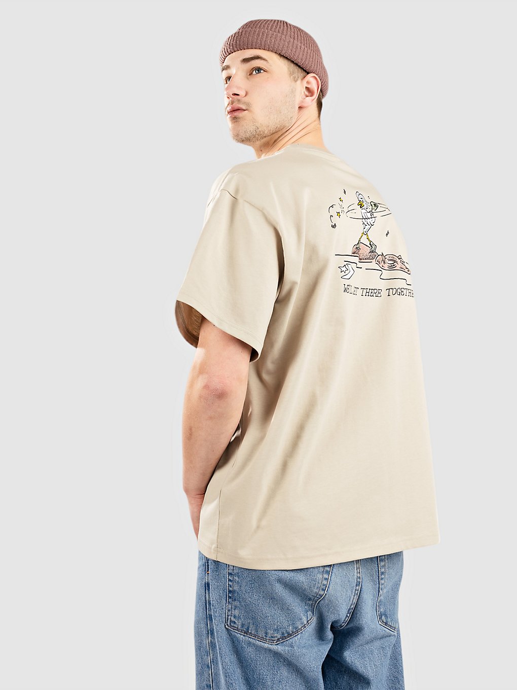 Converse Swamp Pals T-Shirt bruin