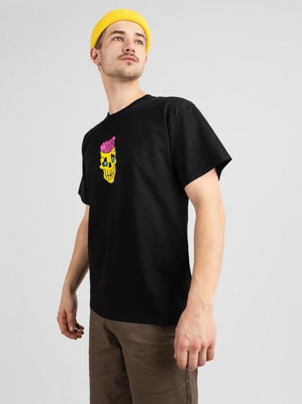 Monet Skateboards Brains T-Shirt zwart