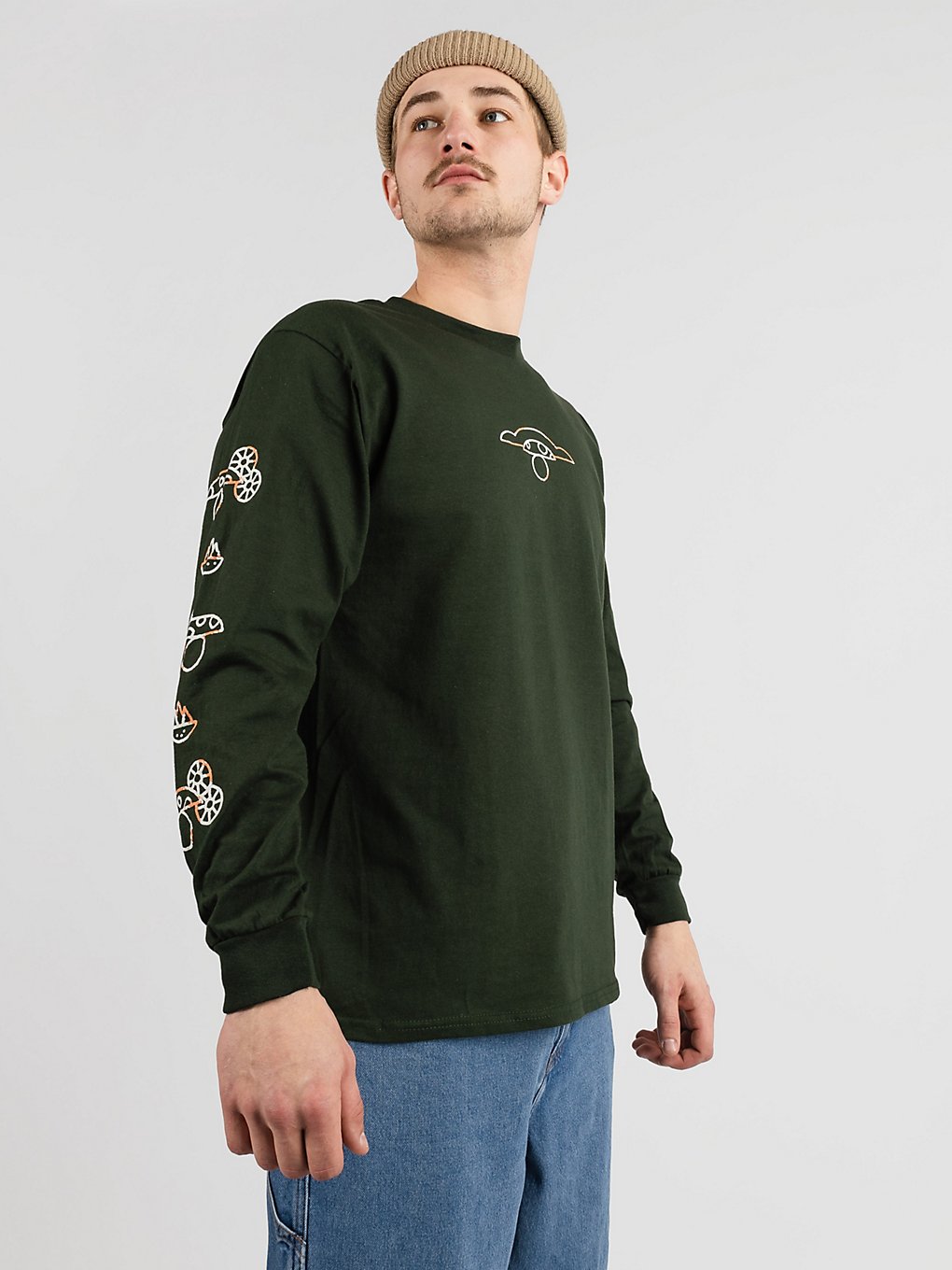 Dravus Day Trippin Longsleeve groen