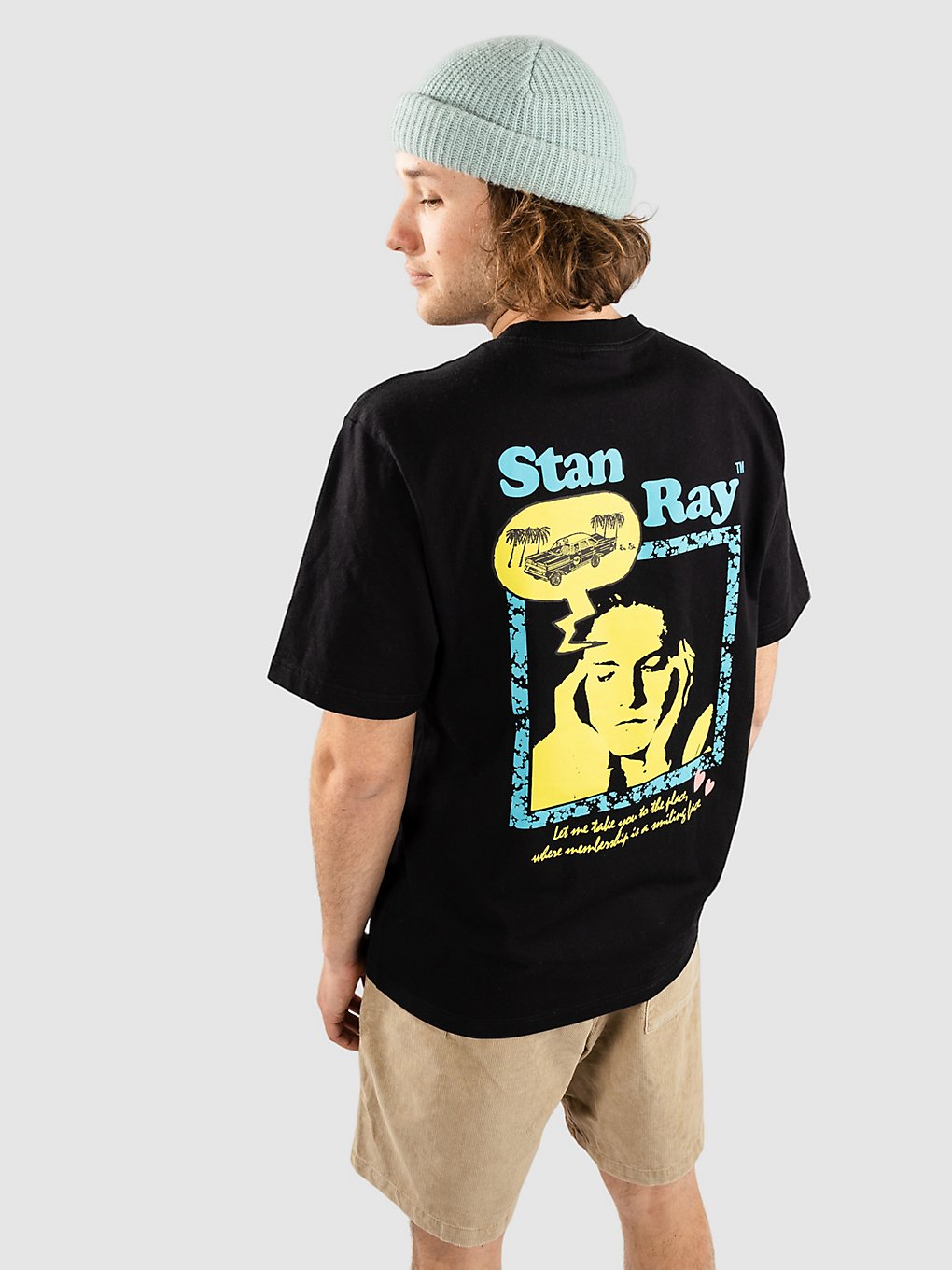 Stan Ray Dreamy Bubble T-Shirt zwart