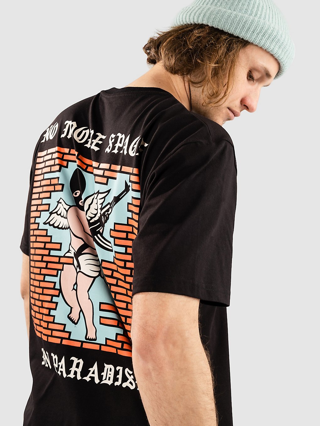 Doomsday Society No More Space In Paradise T-Shirt zwart