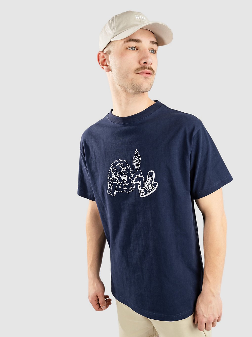 Taikan Just Chillin T-Shirt blauw