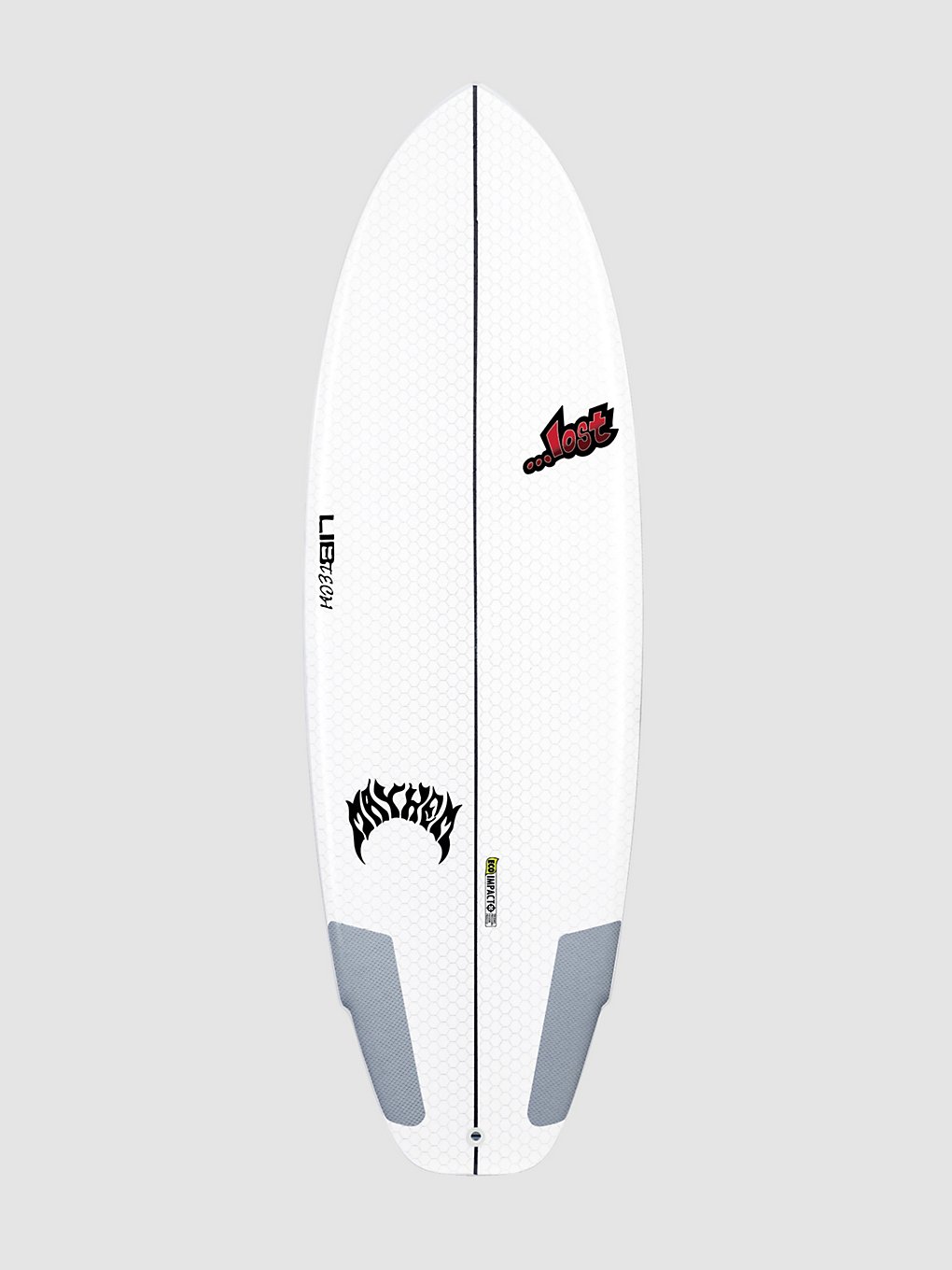 Lib Tech Lost Puddle Jumper 5'7 Surfboard wit