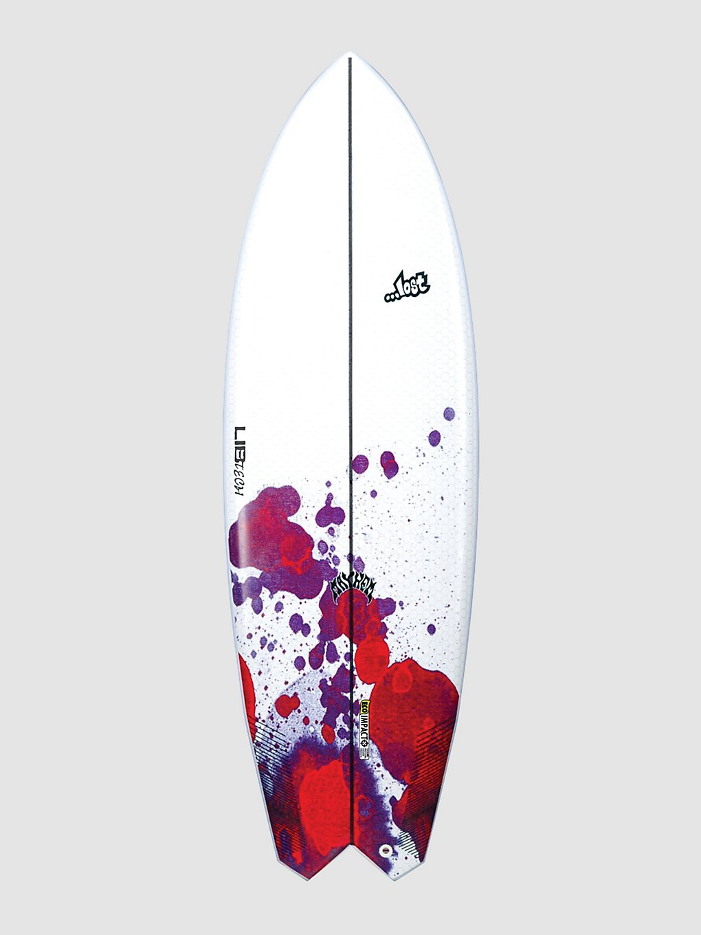 Lib Tech Lost Hydra 5'11 Surfboard patroon