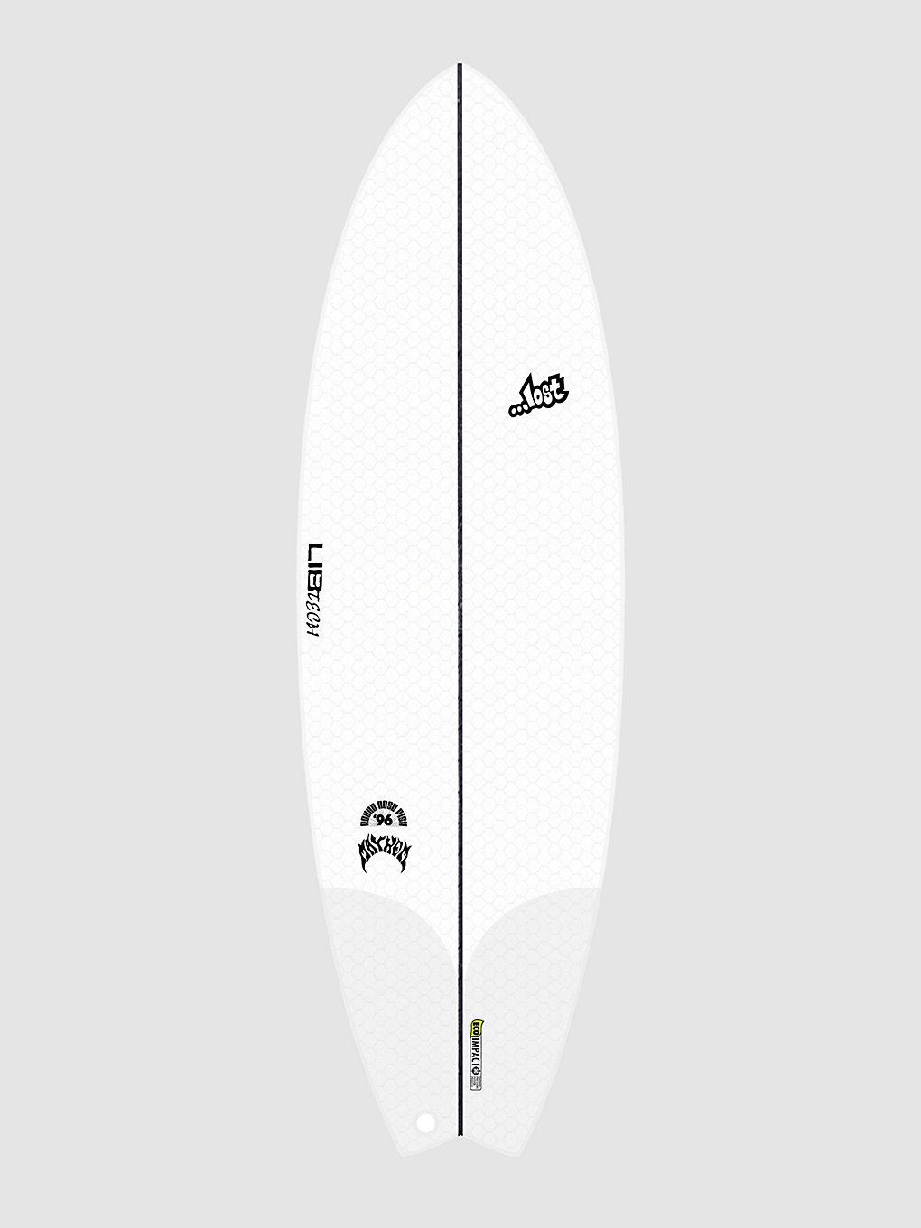 Lib Tech Lost Rnf 96 5'11 Surfboard wit