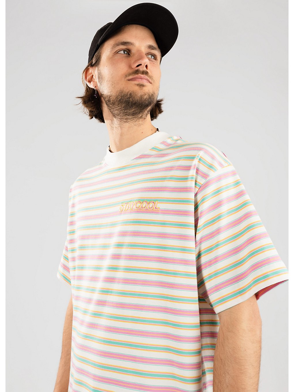 Staycoolnyc Candy Striped T-Shirt patroon