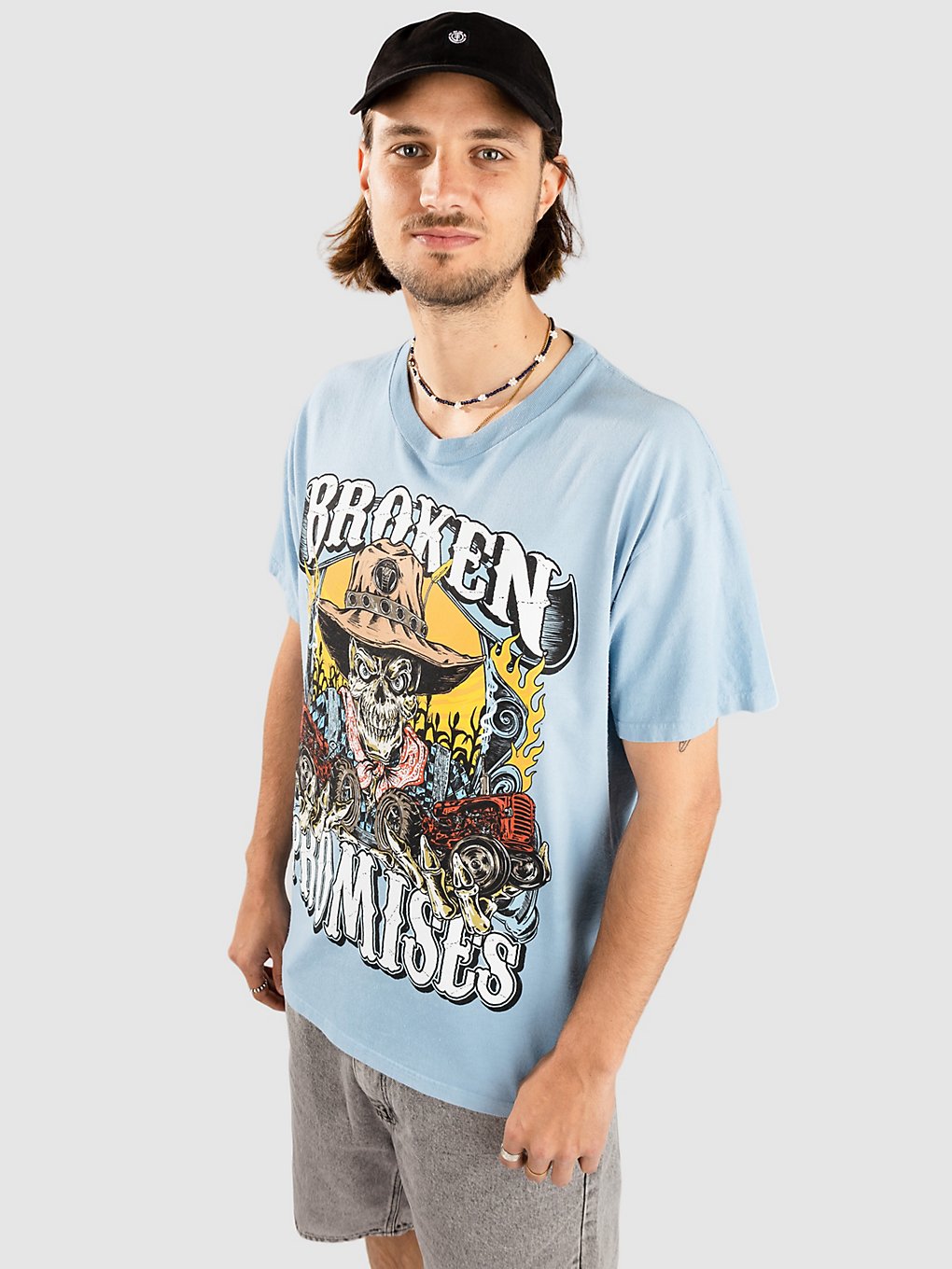 Broken Promises Scarecrow T-Shirt blauw