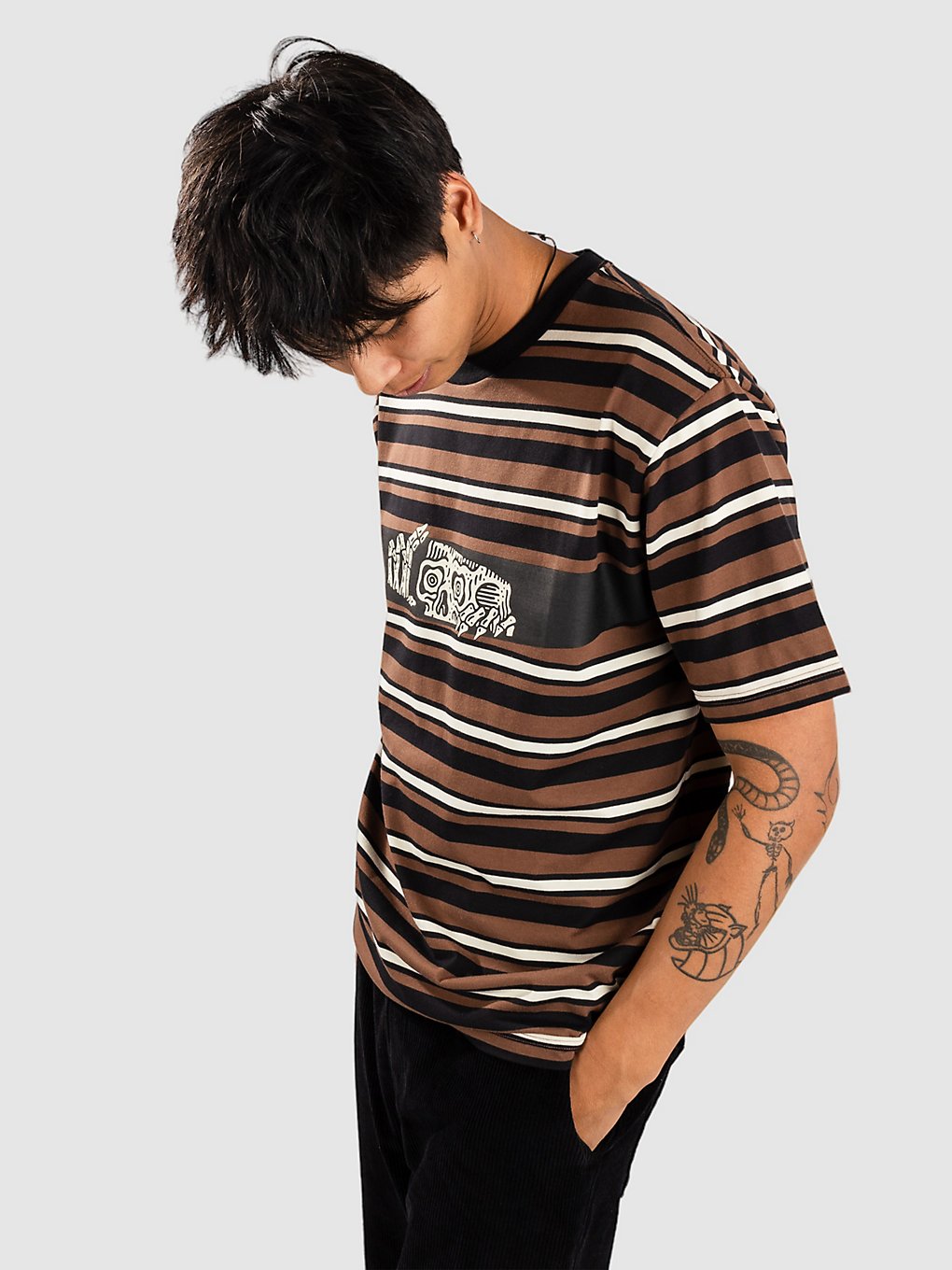 Lurking Class Peeking Stripe T-Shirt patroon