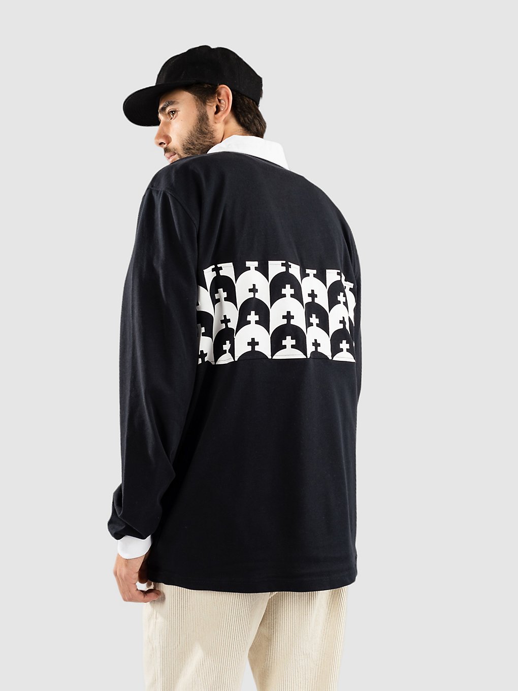 Lurking Class Graves Rugby Longsleeve zwart