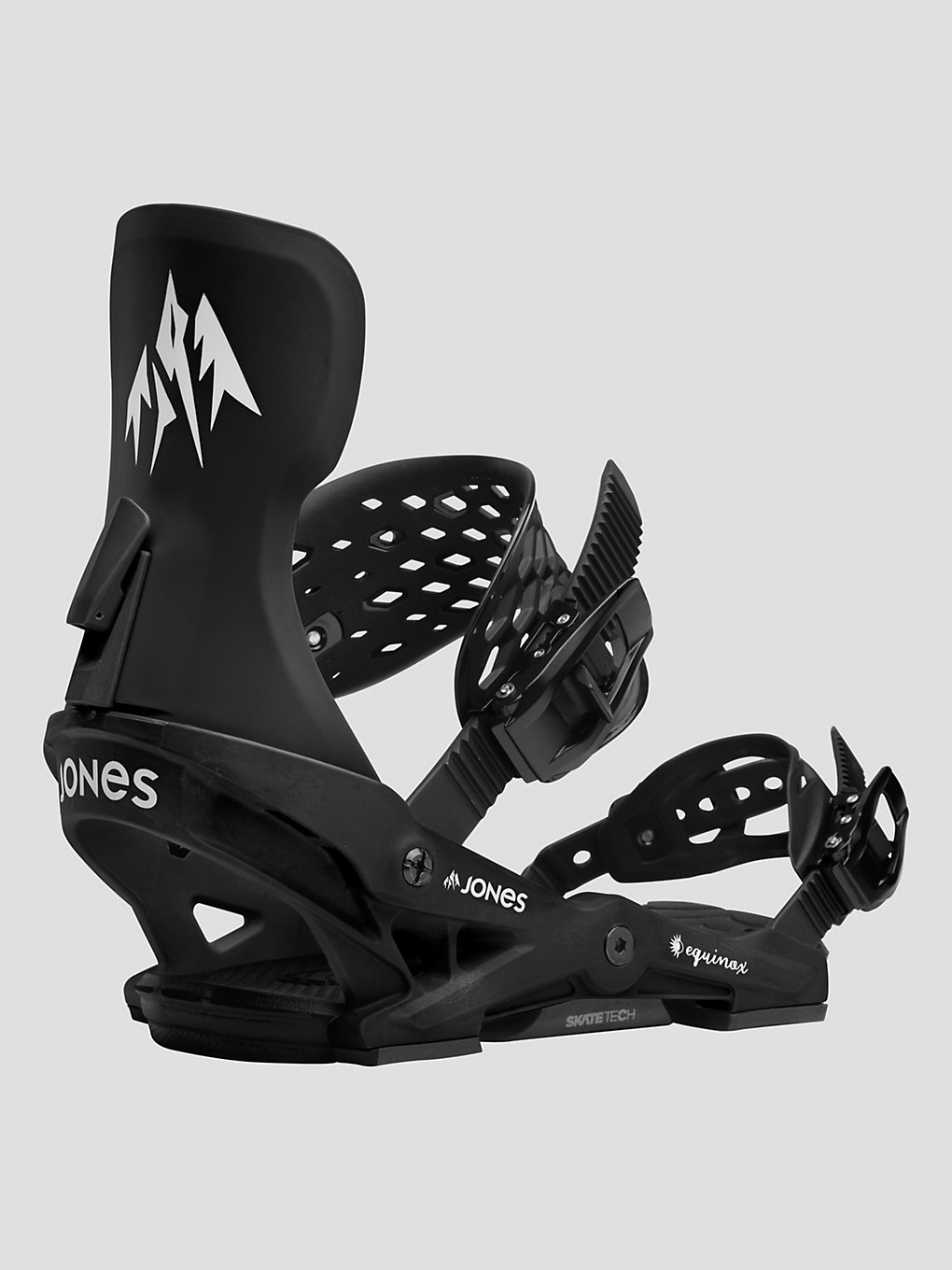 Jones Snowboards Equinox Snowboard bindingen zwart