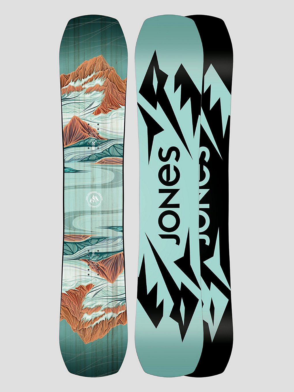 Jones Snowboards Twin Sister Snowboard zwart