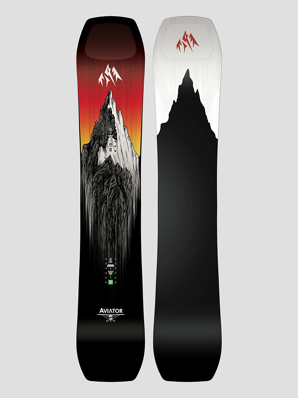 Jones Snowboards Aviator 2.0 Snowboard zwart