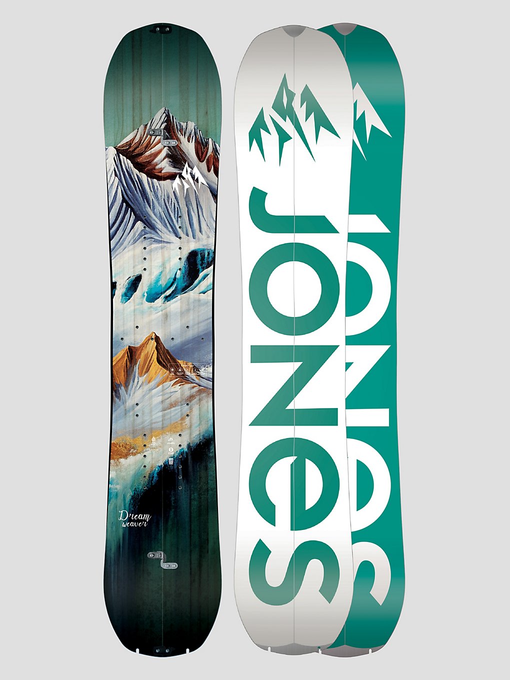 Jones Snowboards Dream Weaver Splitboard zwart