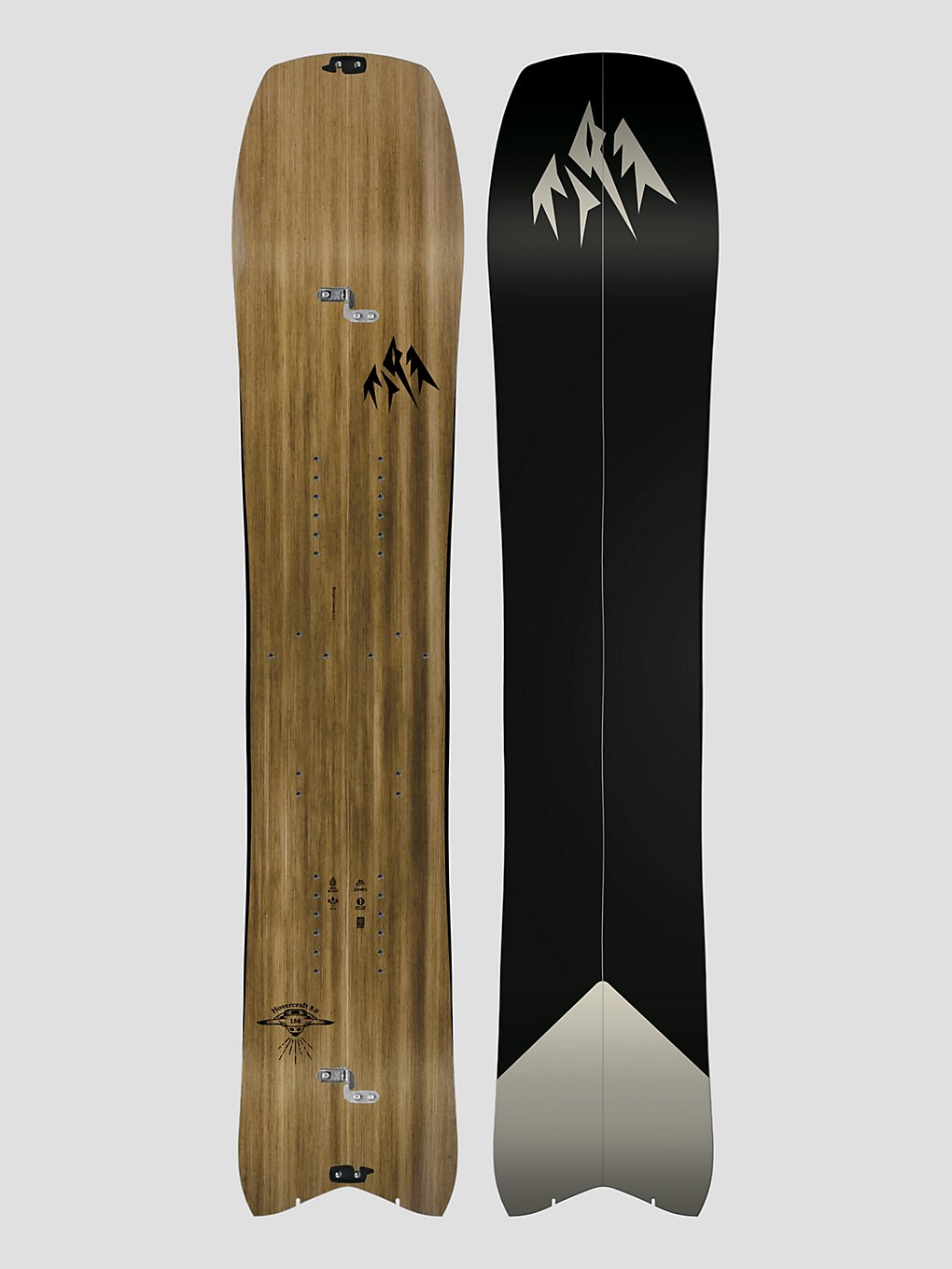 Jones Snowboards Hovercraft 2.0 Splitboard zwart