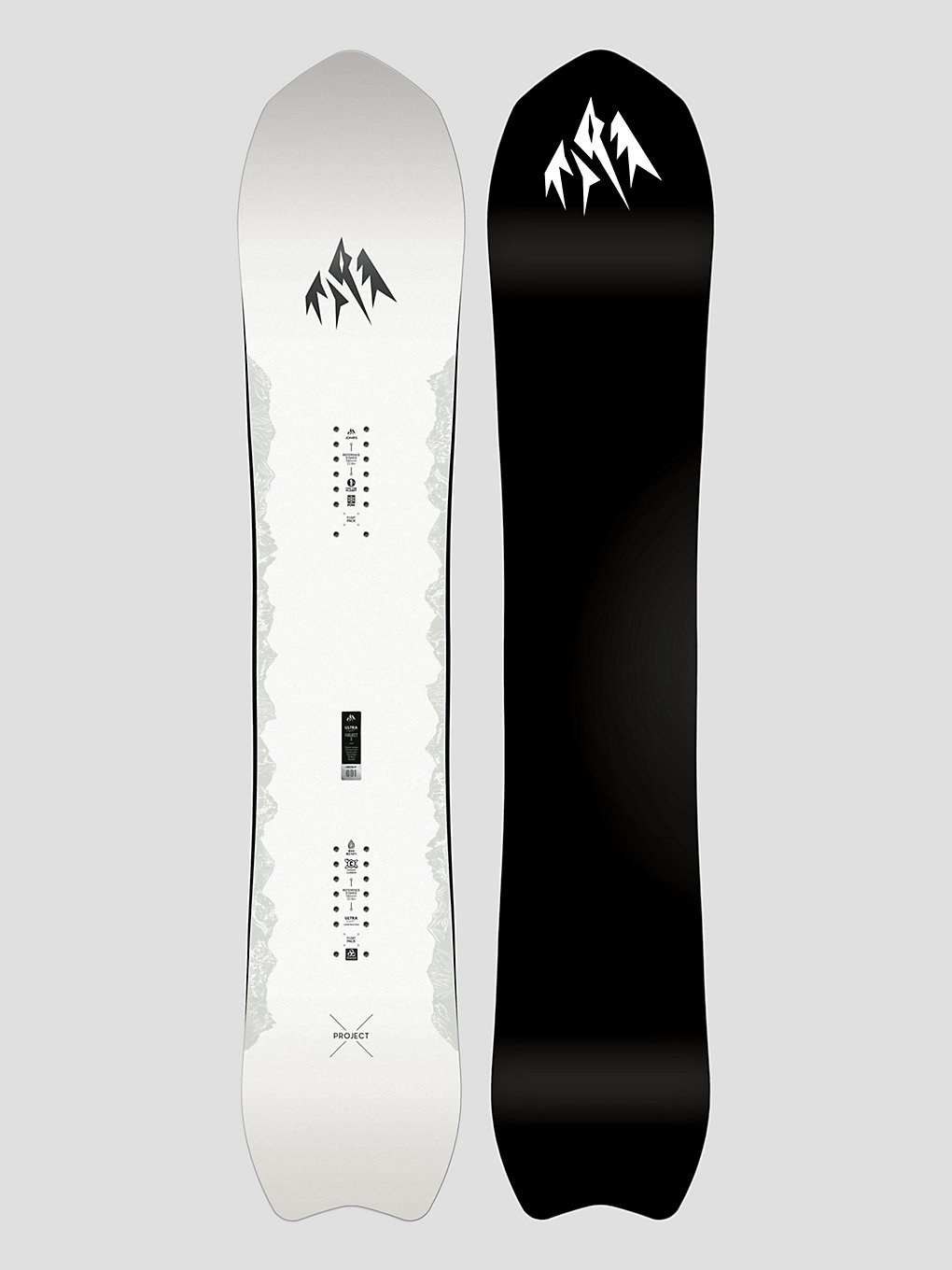 Jones Snowboards Ultralight Project X Snowboard zwart