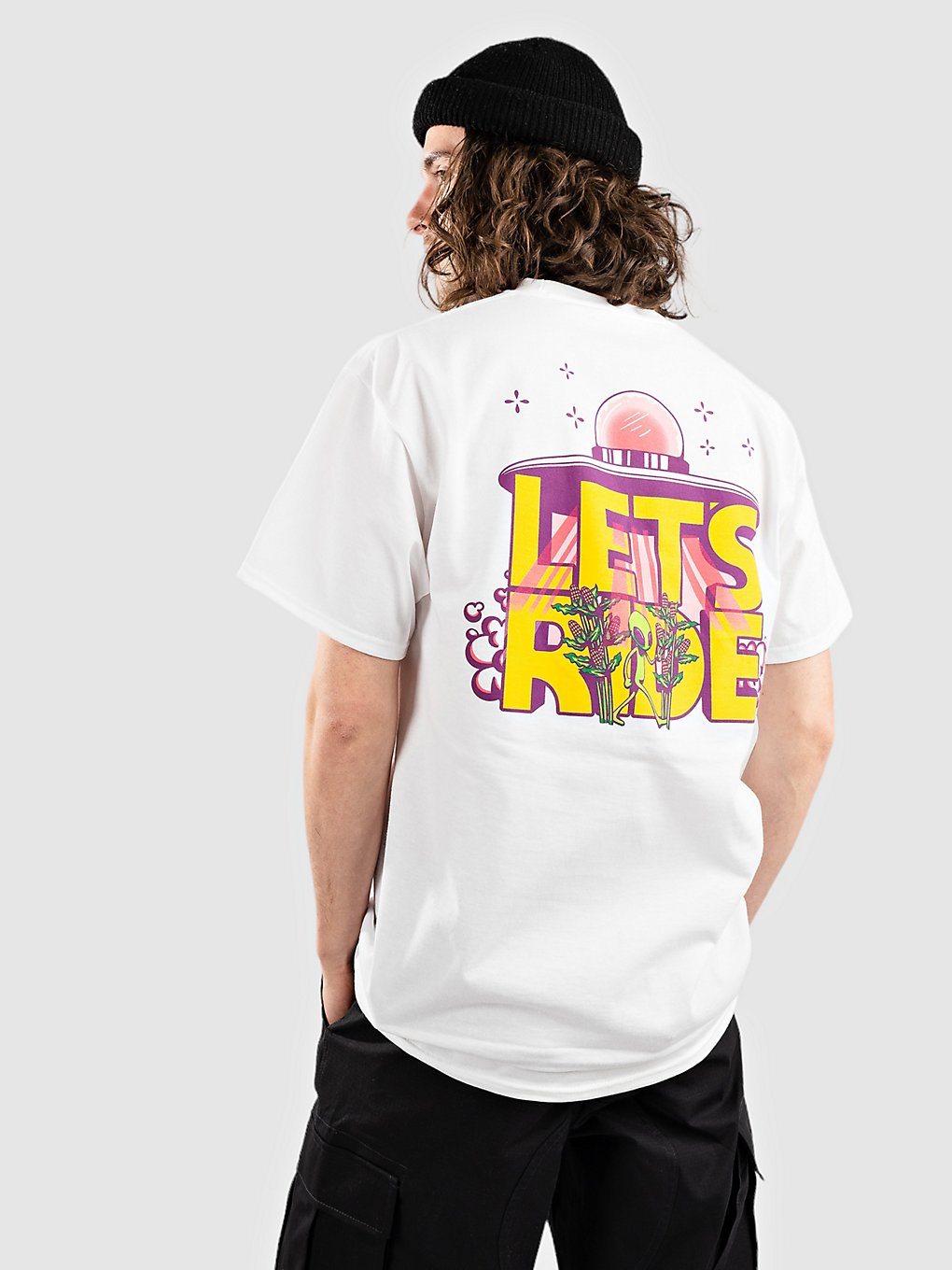 A.Lab Lets Ride T-Shirt wit