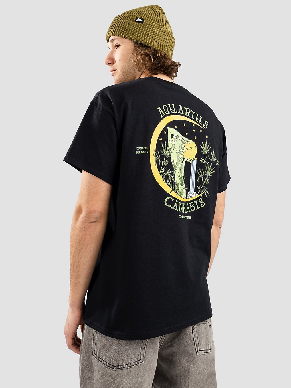 Dravus Aquarius T-Shirt zwart