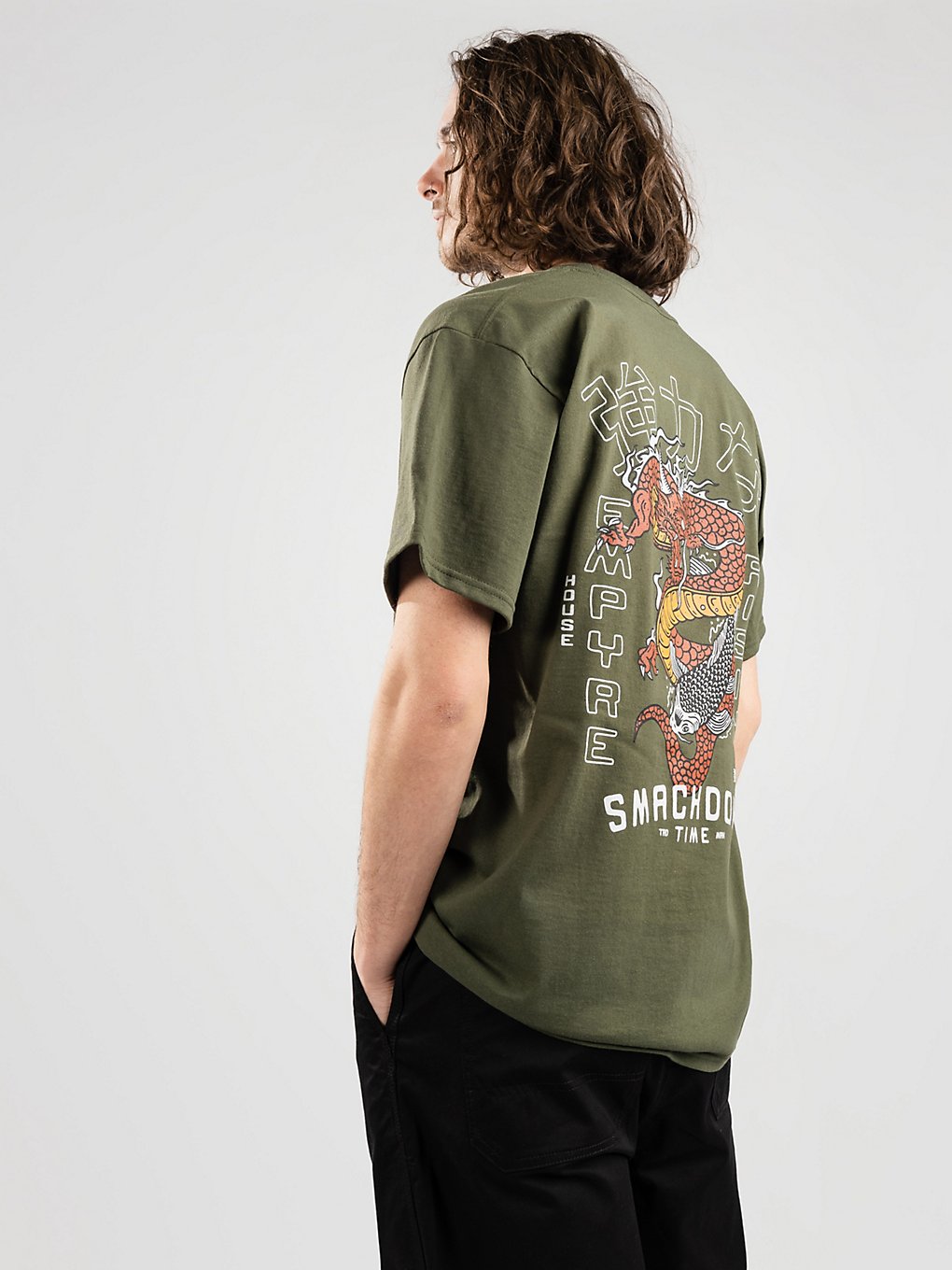Empyre Smackdown Dragon T-Shirt groen