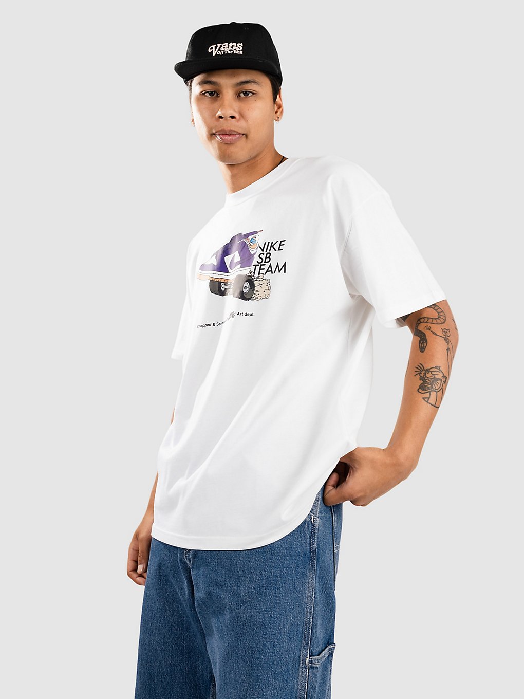 Nike Sb Dunkteam T-Shirt wit