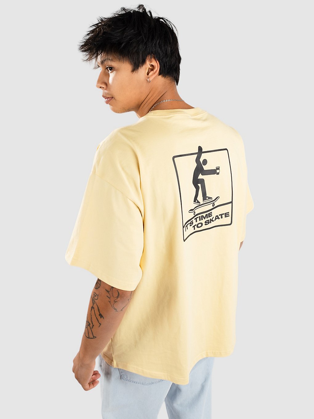 Converse Skateboard Pocket T-Shirt bruin