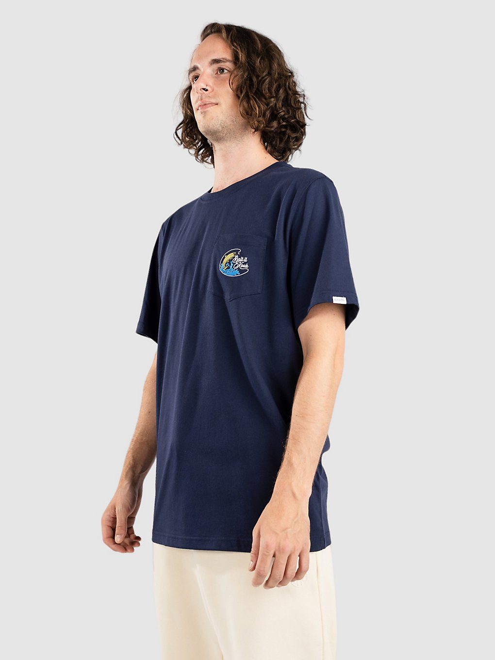 Coal Field T-Shirt blauw