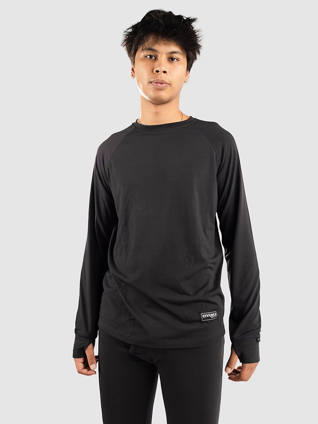 Oyuki Hitatech Long Sleeve Thermo shirt zwart