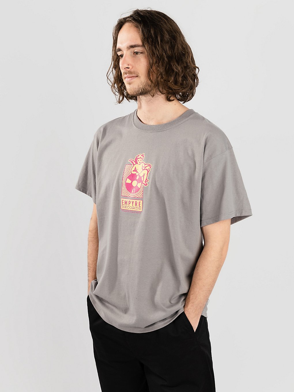 Empyre Records T-Shirt grijs