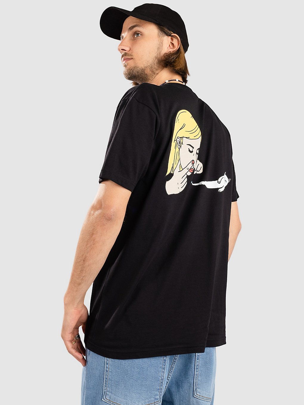 RIPNDIP Coconerm T-Shirt zwart