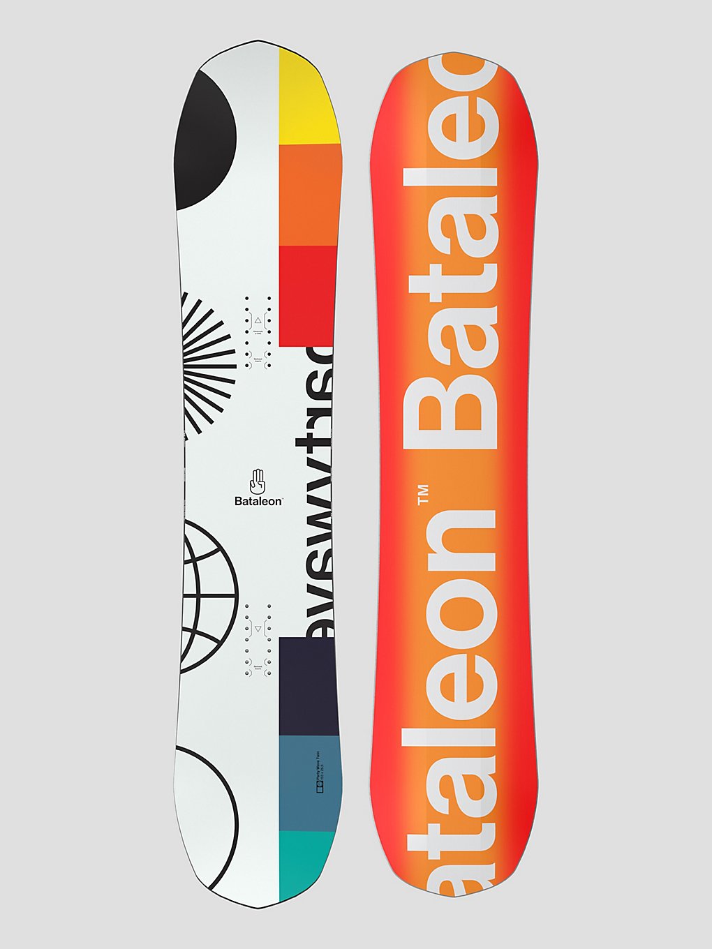 Bataleon Party Wave Twin 2024 Snowboard patroon