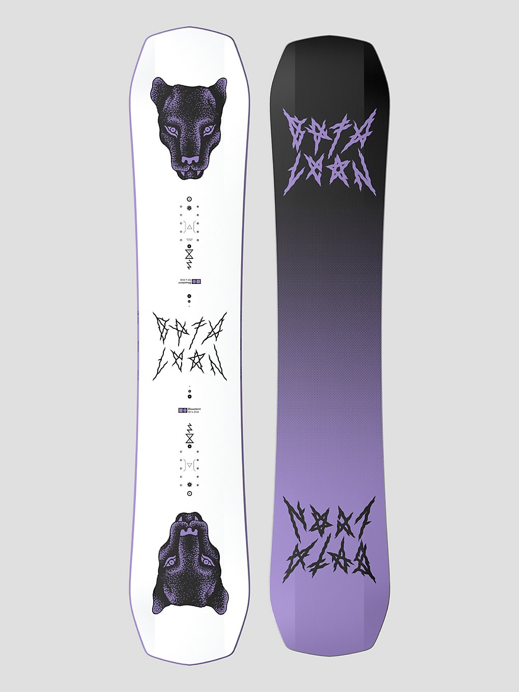 Bataleon Disaster 2024 Snowboard patroon