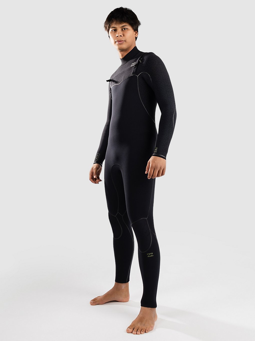 Billabong 504 Furnace Natural Cz Ls Full Wetsuit zwart