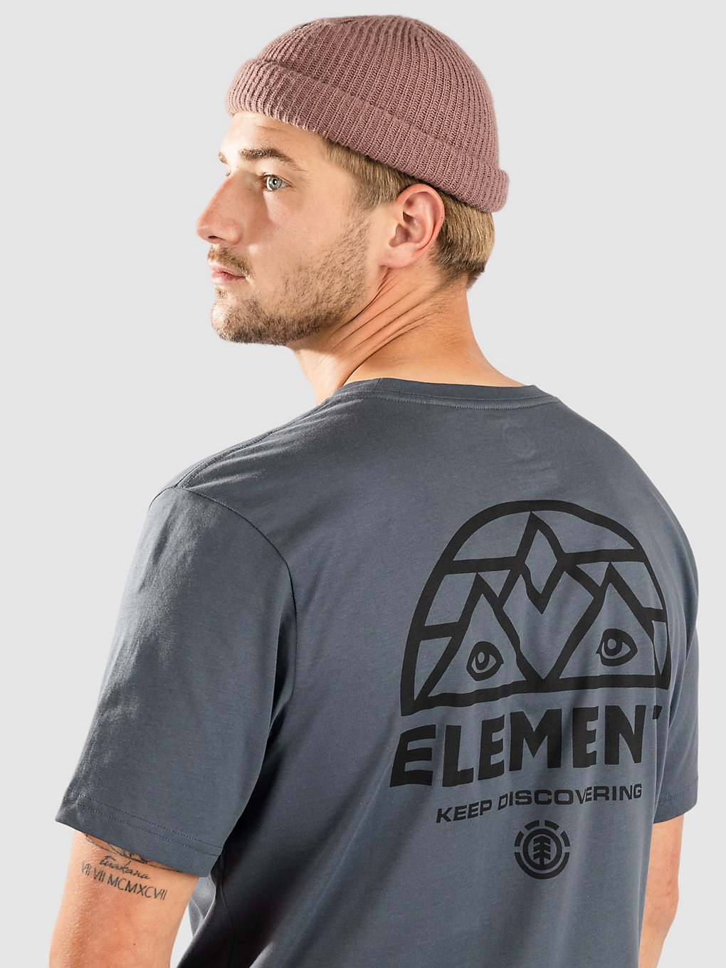 Element Disco T-Shirt grijs