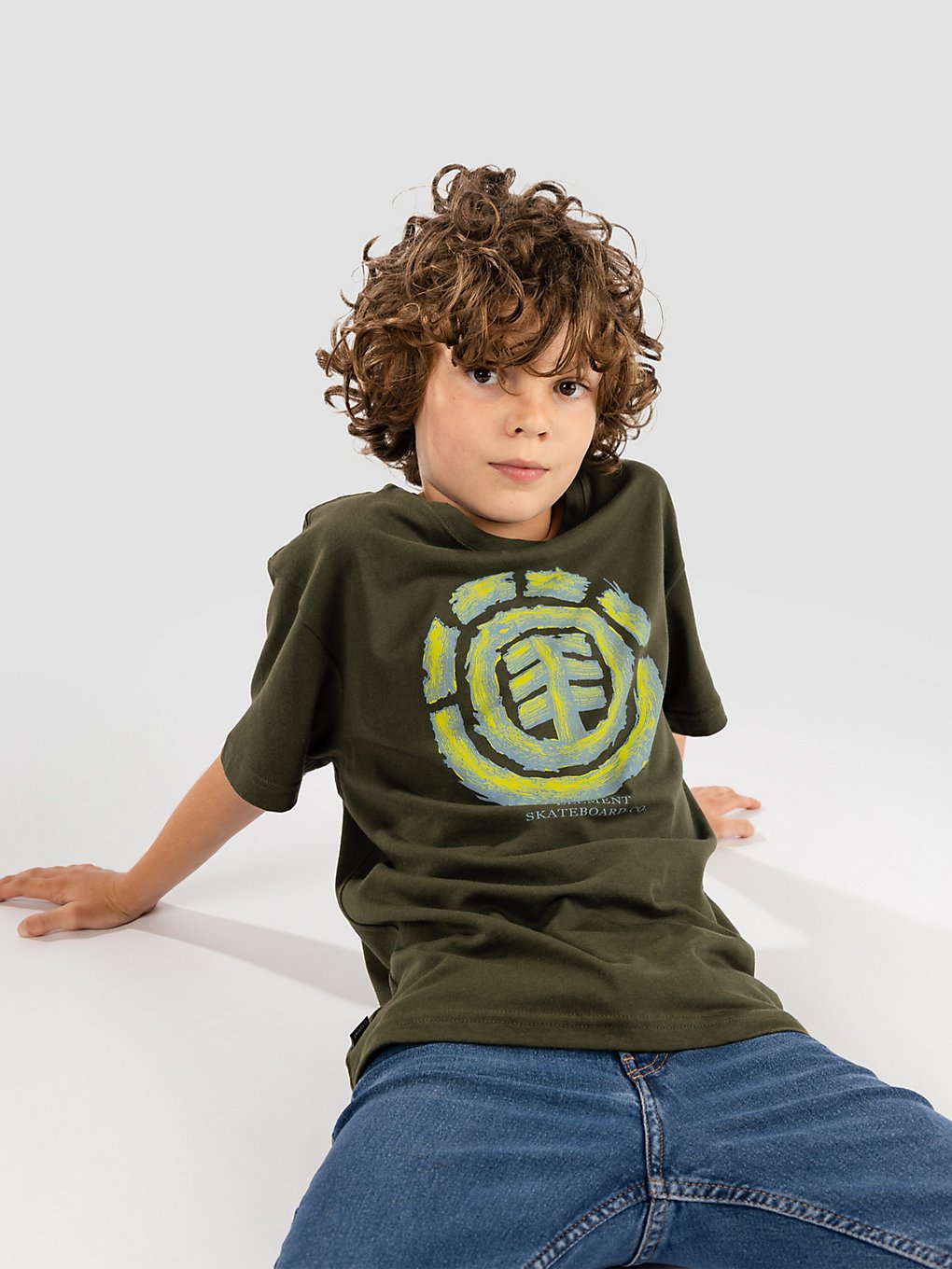 Element Wooden Tree Logo T-Shirt groen