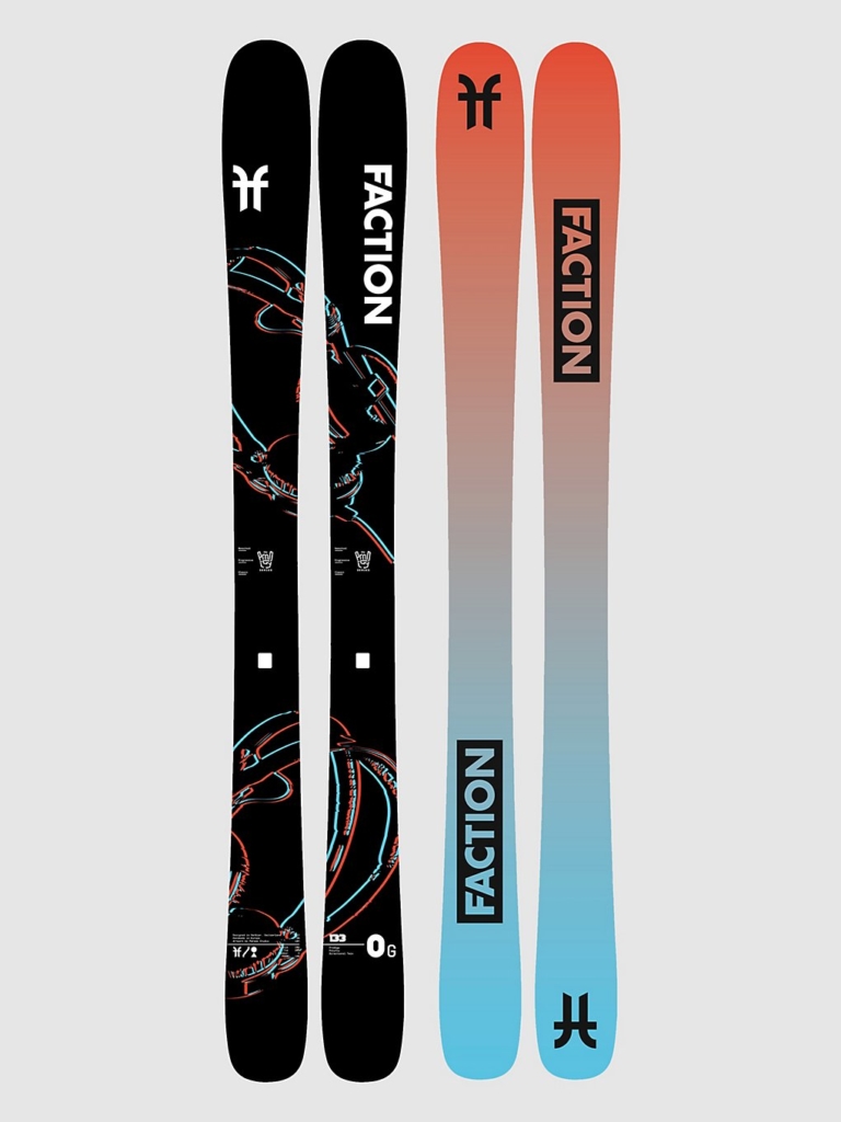 Faction Prodigy 0 Grom 2024 Ski’s zwart