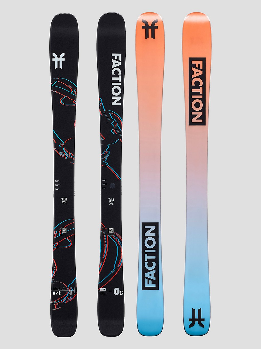 Faction Prodigy 0 Grom 2024 Ski's zwart