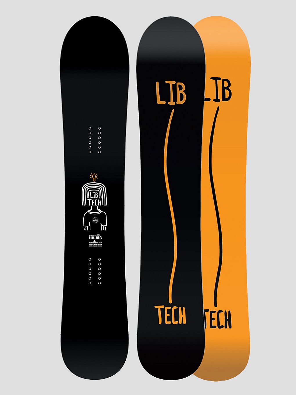 Lib Tech Lib Rig 2024 Snowboard patroon
