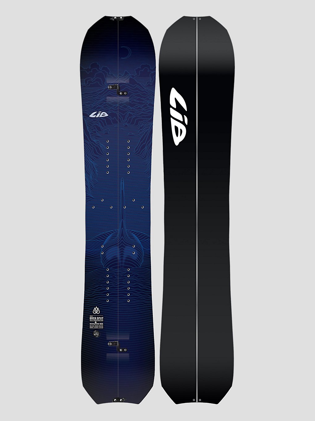 Lib Tech Orca Split 2024 Splitboard patroon