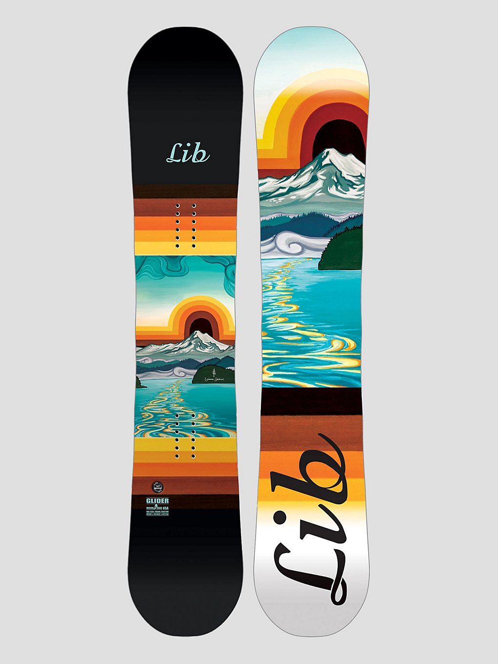 Lib Tech Glider 2024 Snowboard patroon