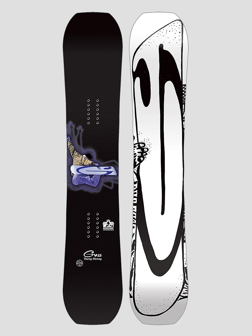 Gnu Young Money 2024 Snowboard patroon